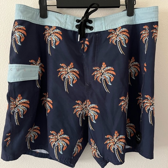 Ripcurl Mirage Palm Daze Men’s Board Swim Shorts Beach Surf Size 34 - Picture 2 of 5